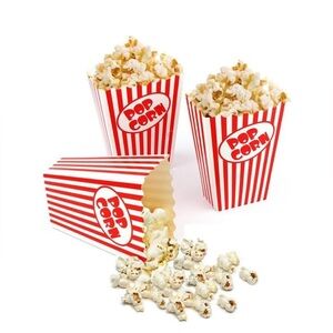 Mini Retro Popcorn Boxes for Parties, Movie Nights and More -24 Boxes